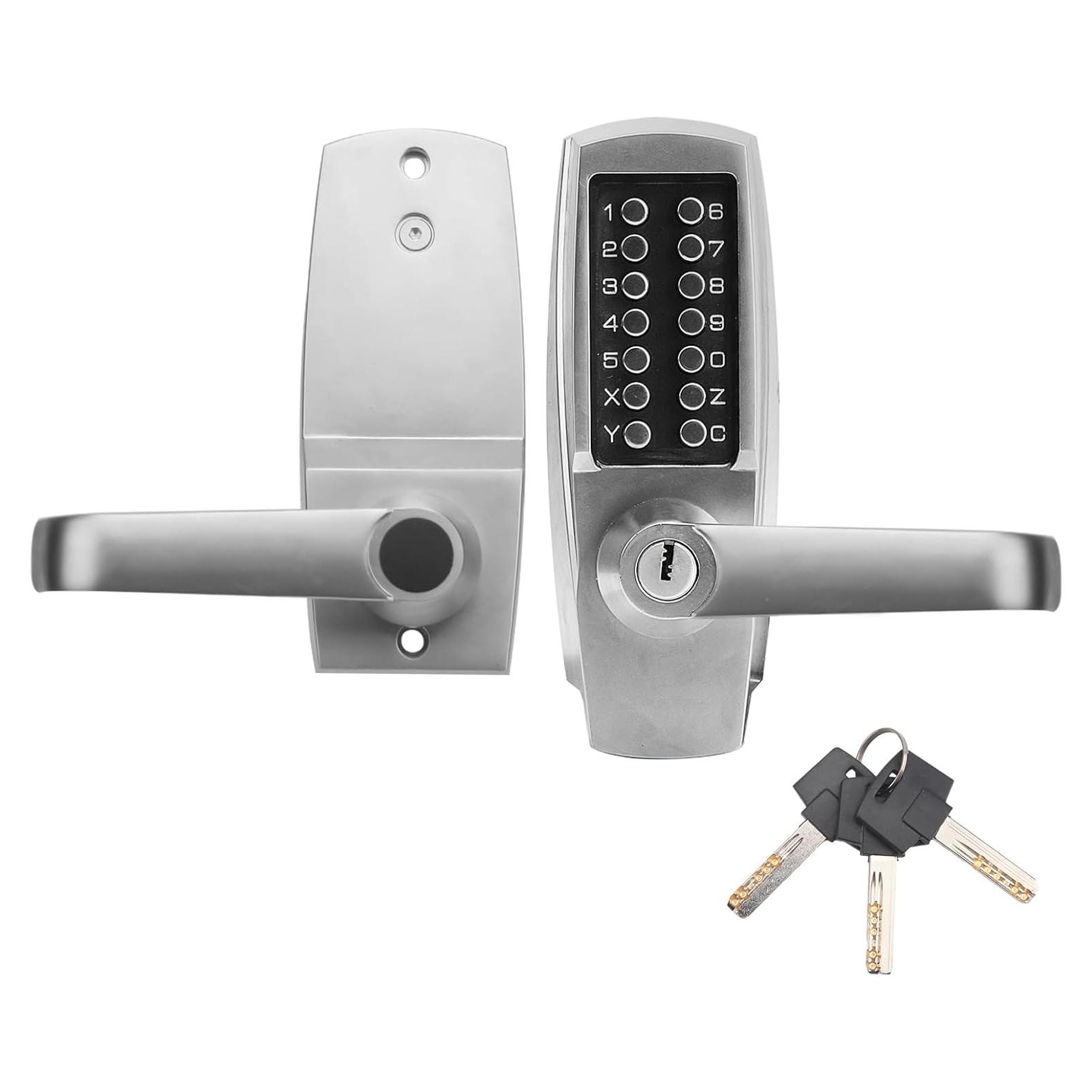 Cerradura Mecánica MeHiMe M-701 Cromo Impermeable 2.04kg