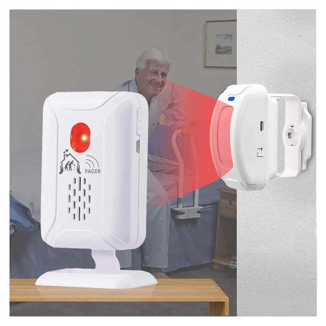 Sensor de Cama Inalámbrico Nesthao con Alarma para Ancianos