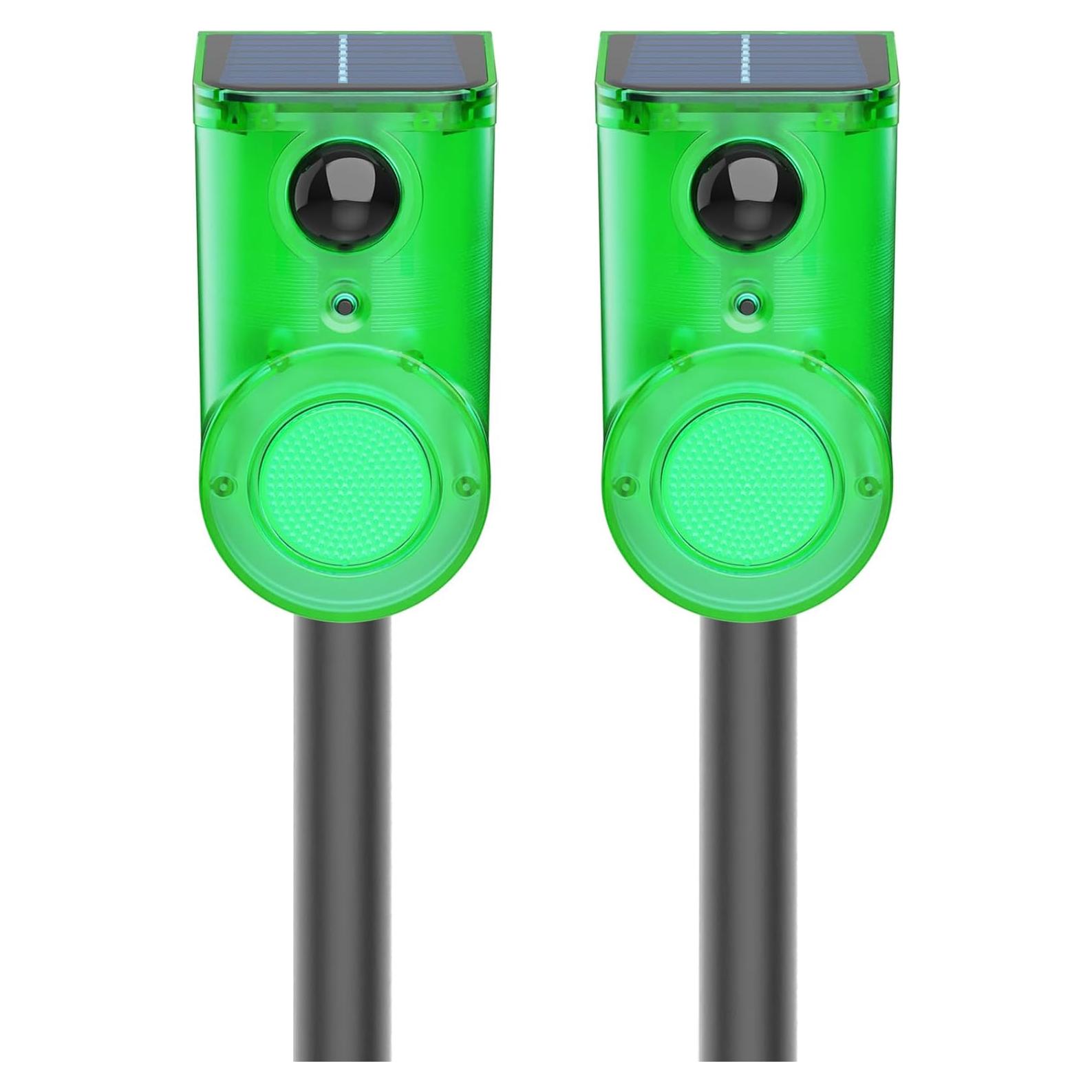 Alarma Solar de Movimiento SENKEFEI 129dB 2Pack para Exterior