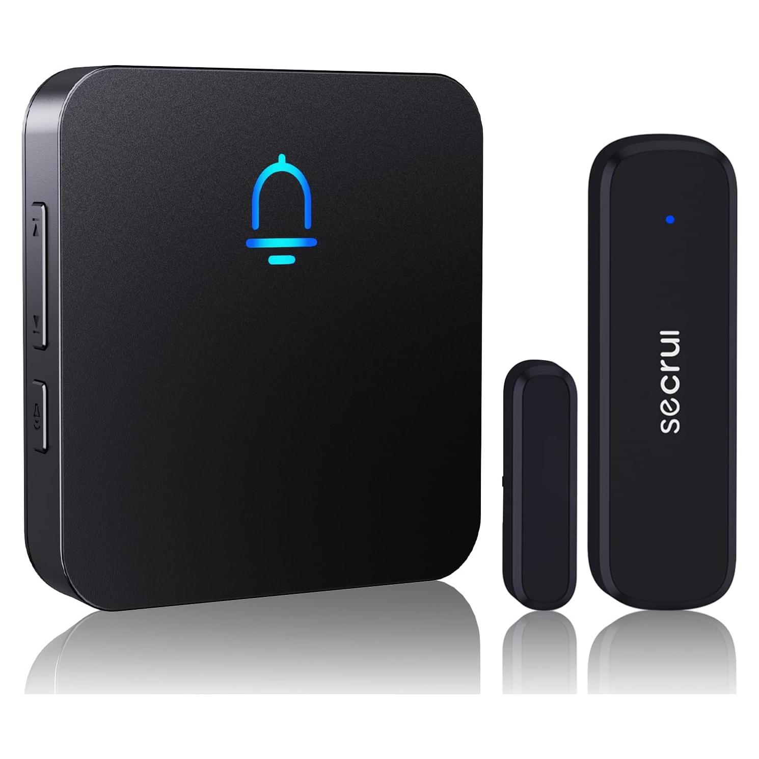 Timbre Inalámbrico SECRUI con Sensor y Receptor - 152.4m