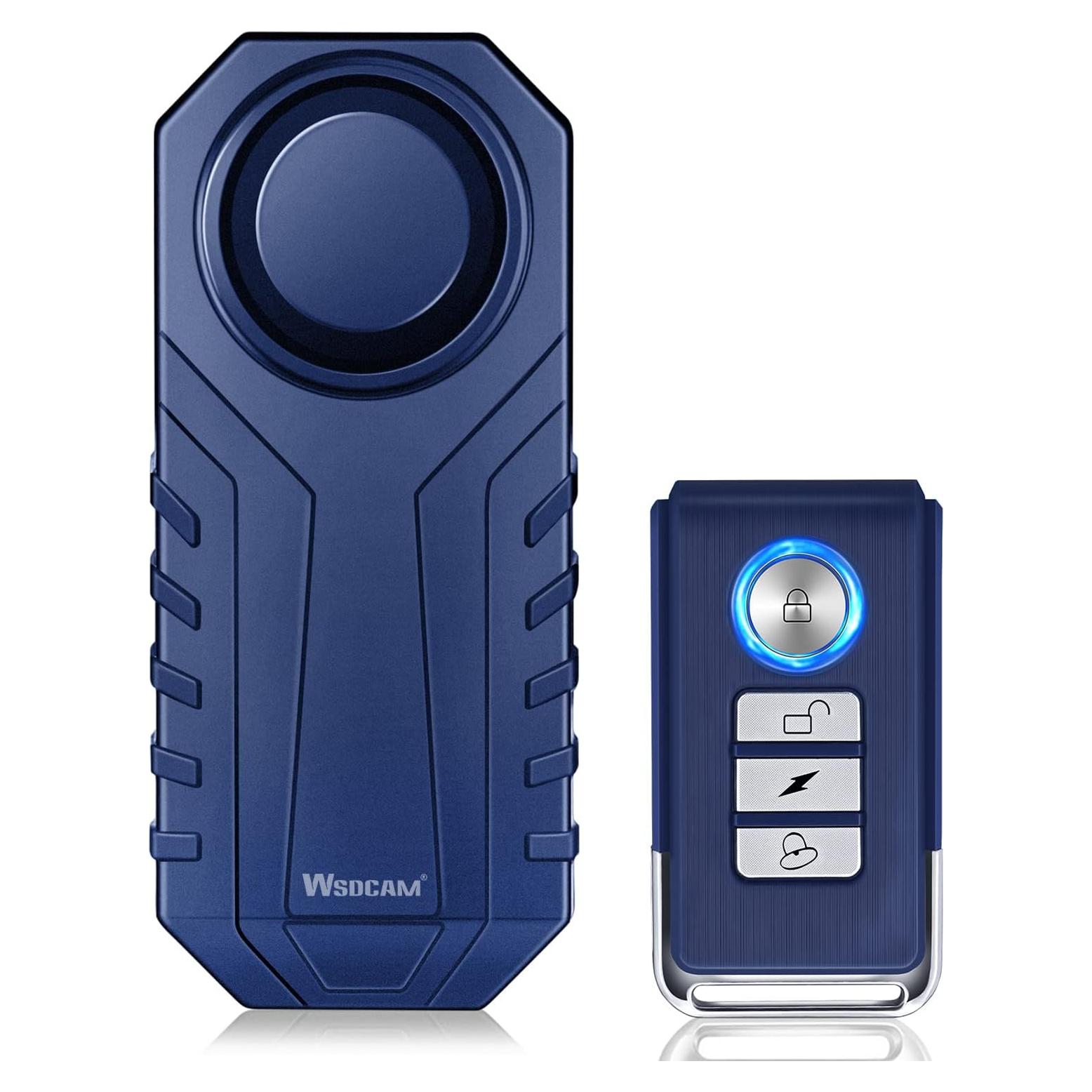 Alarma Antirrobo Inalámbrica WSDCAM 113dB para Bicicleta