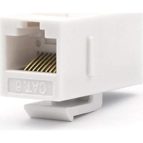 Acoplador Ethernet RJ45 Keystone VCE CAT6 Hembra a Hembra 5-Pack