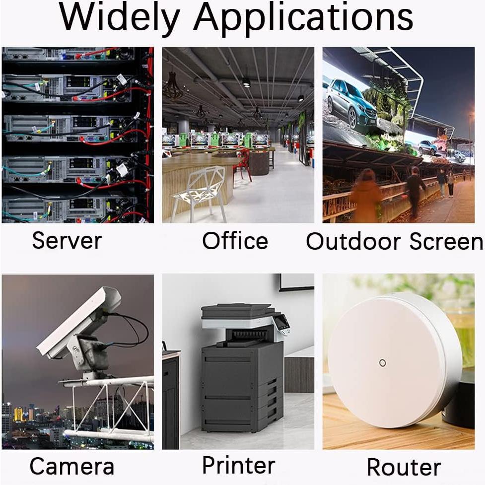 Conector RJ45 a Prueba de Agua ANMBEST 10 Unidades CAT6