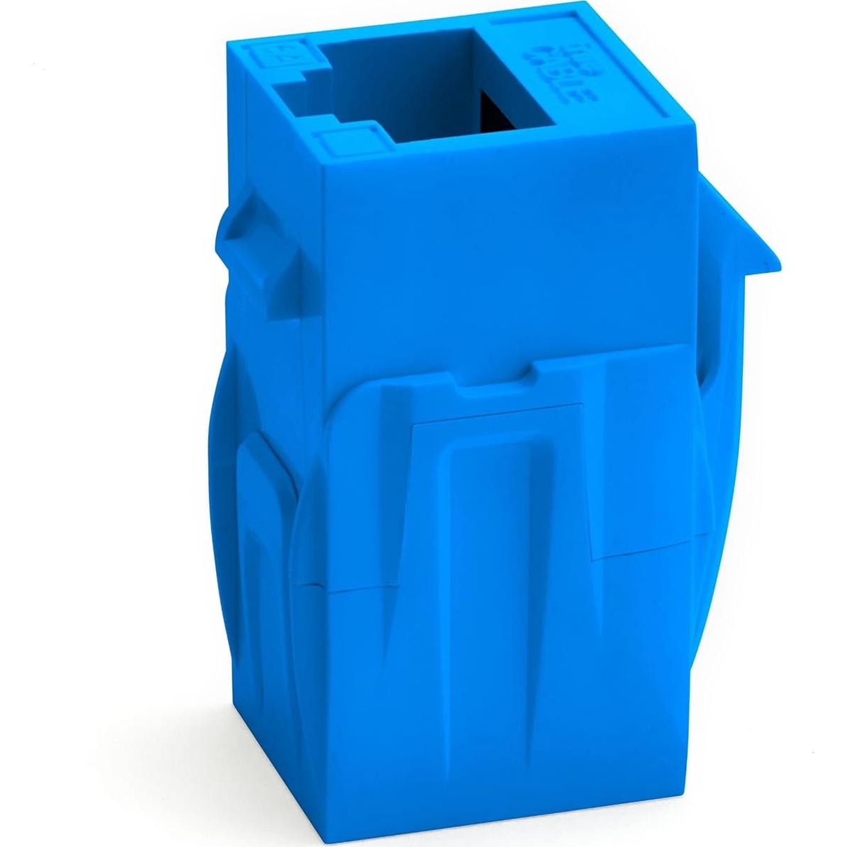 Acoplador Keystone RJ45 Hembras trueCABLE Cat6A Azul - Paquete de 2