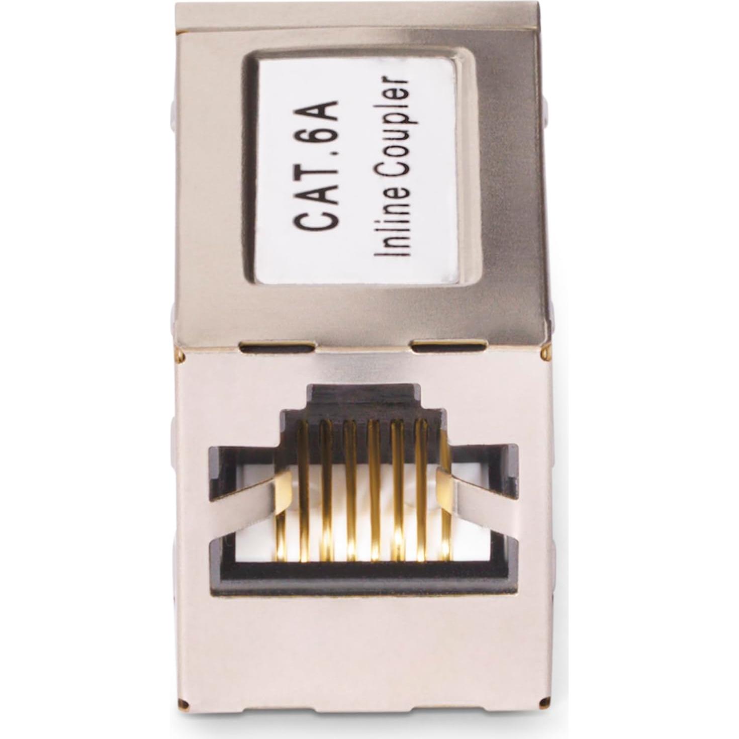 Acoplador RJ45 Blindado StarTech.com Cat6a Hembra a Hembra