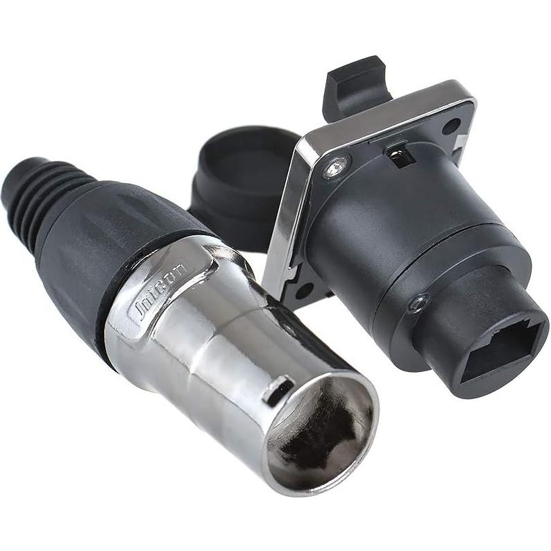 Conector RJ45 IP65 a Prueba de Agua Cat6 Anmbest 2 Unidades