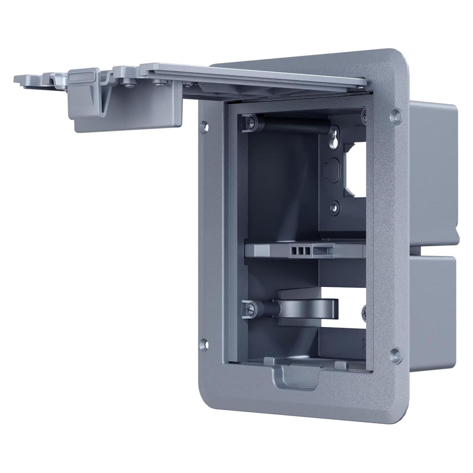 Cubierta de Enchufe Exterior TayMac DOC320G Gris 1 Gang