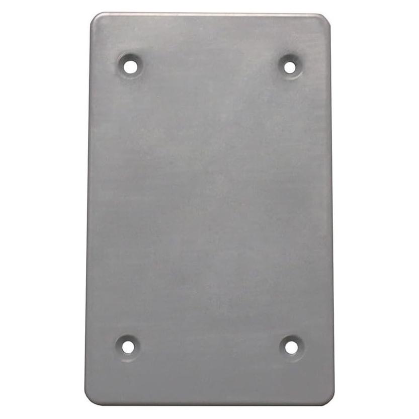 Cubierta de Salida 1 Gang Sealproof Gris a Prueba de Climas