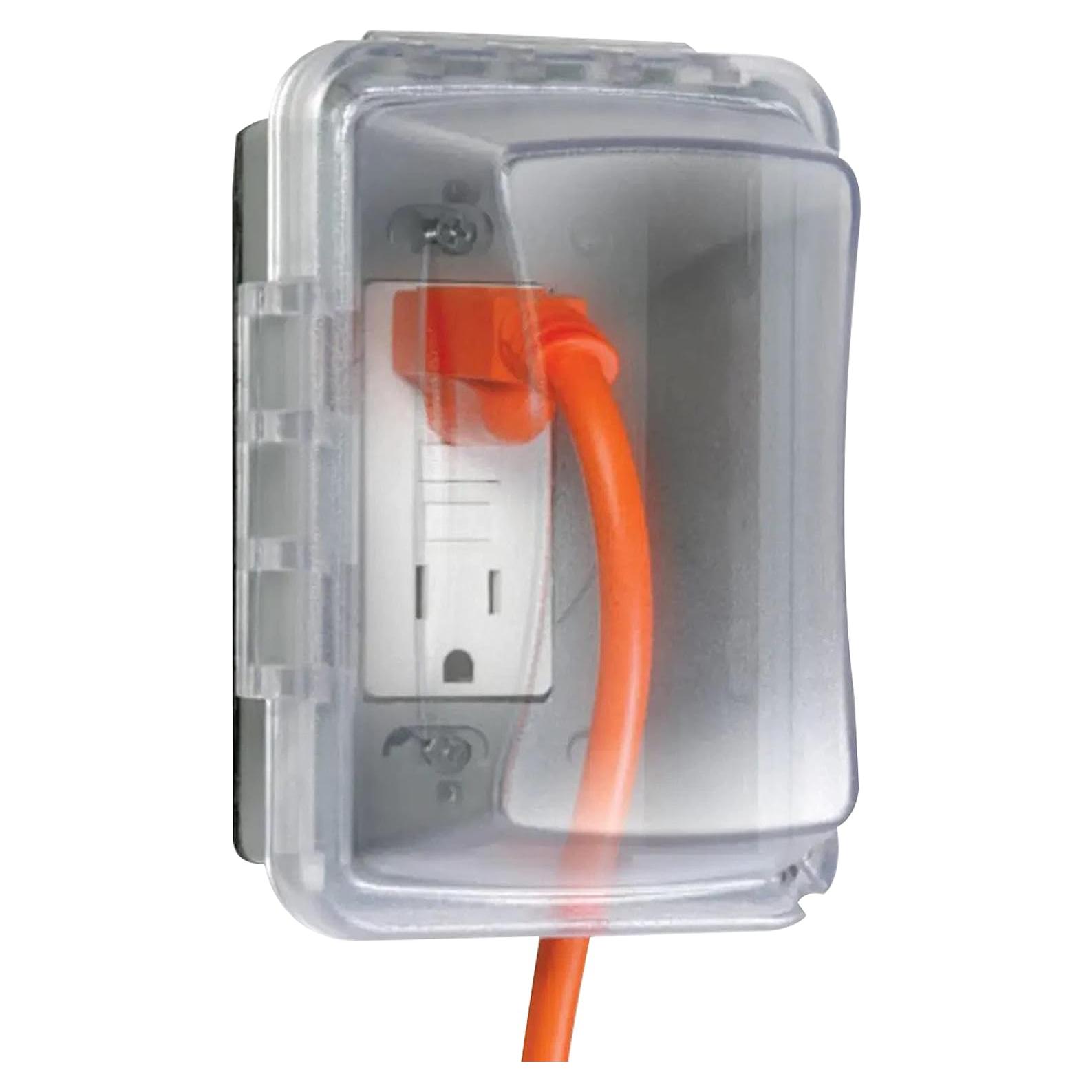 Cubierta a Prueba de Climas TayMac MM510C 1-Gang Clara 8.89 cm