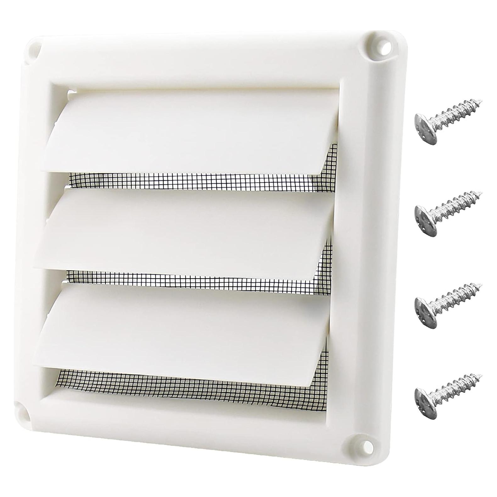 Cubierta de Ventilación para Secadora Funmit 4" Blanca