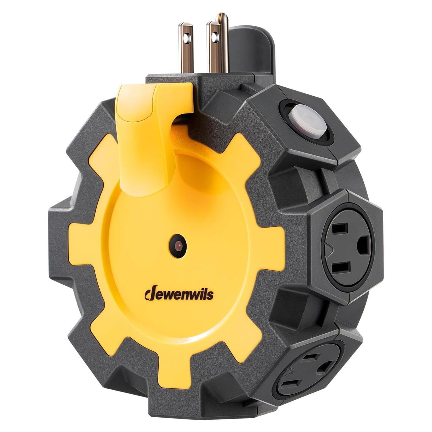 Hub de Energía DEWENWILS 6 Salidas 15A para Exteriores