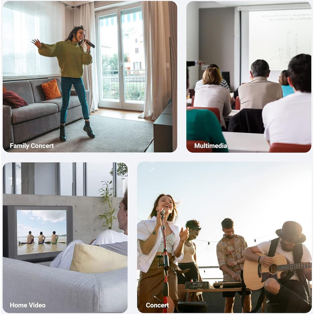 UGREEN Cable de Audio 3.5mm a 2RCA 2 Metros HiFi