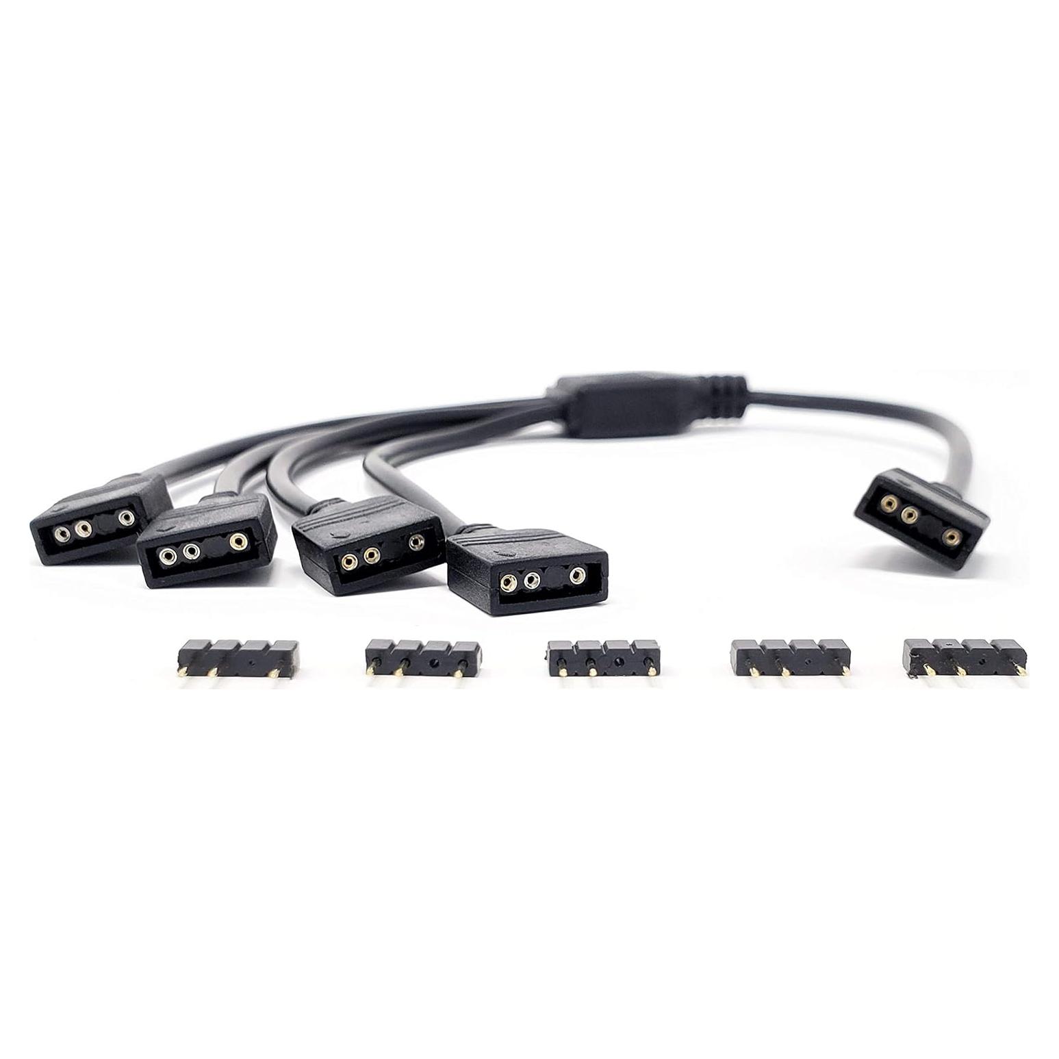 Cable divisor RGB direccionable 3 pines Micro Connectors 50 cm