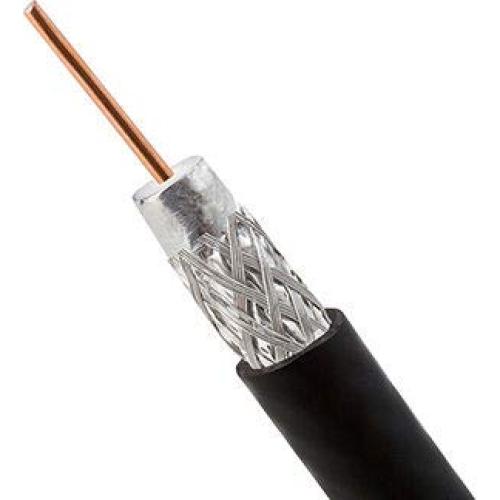 Cable Coaxial Blindado RG6U 75 Ohmios Five Star 304.8m Negro