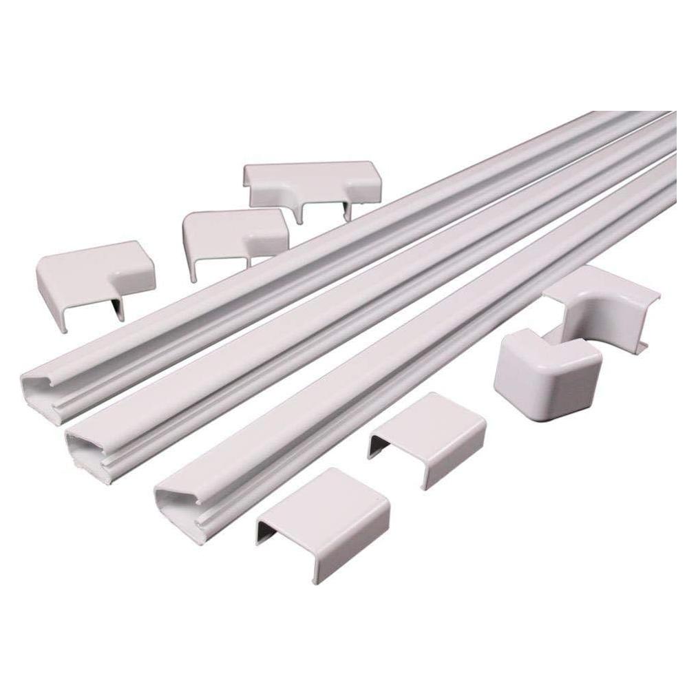 Cubierta de Cables Legrand Wiremold 3 Canales 3.66 m Blanca