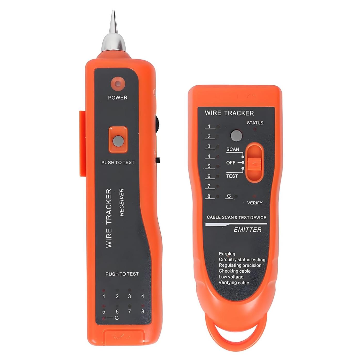 Probador de Cable de Red Goeco RJ11 RJ45 con Kit de Pelacables