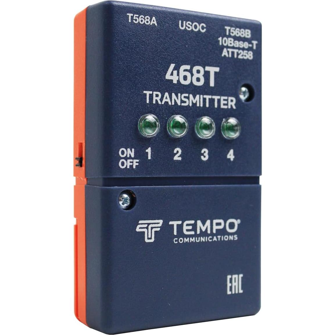 Probador de Cable de Red TEMPO 468 - Verifica Cortos y Abiertos