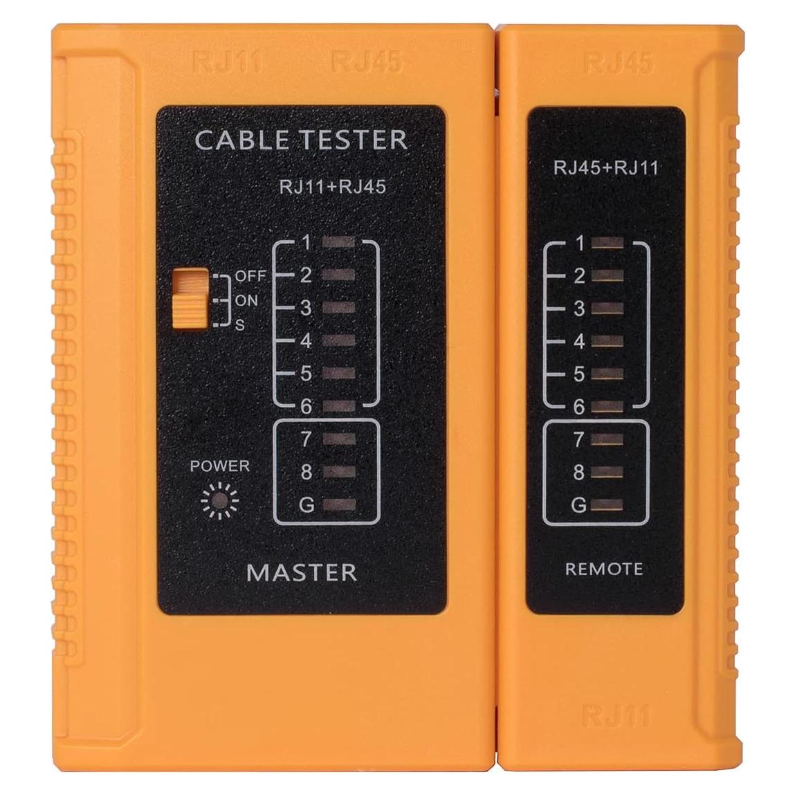 Probador de Cable LAN RJ45 RJ11 OFCN-LT1 119g