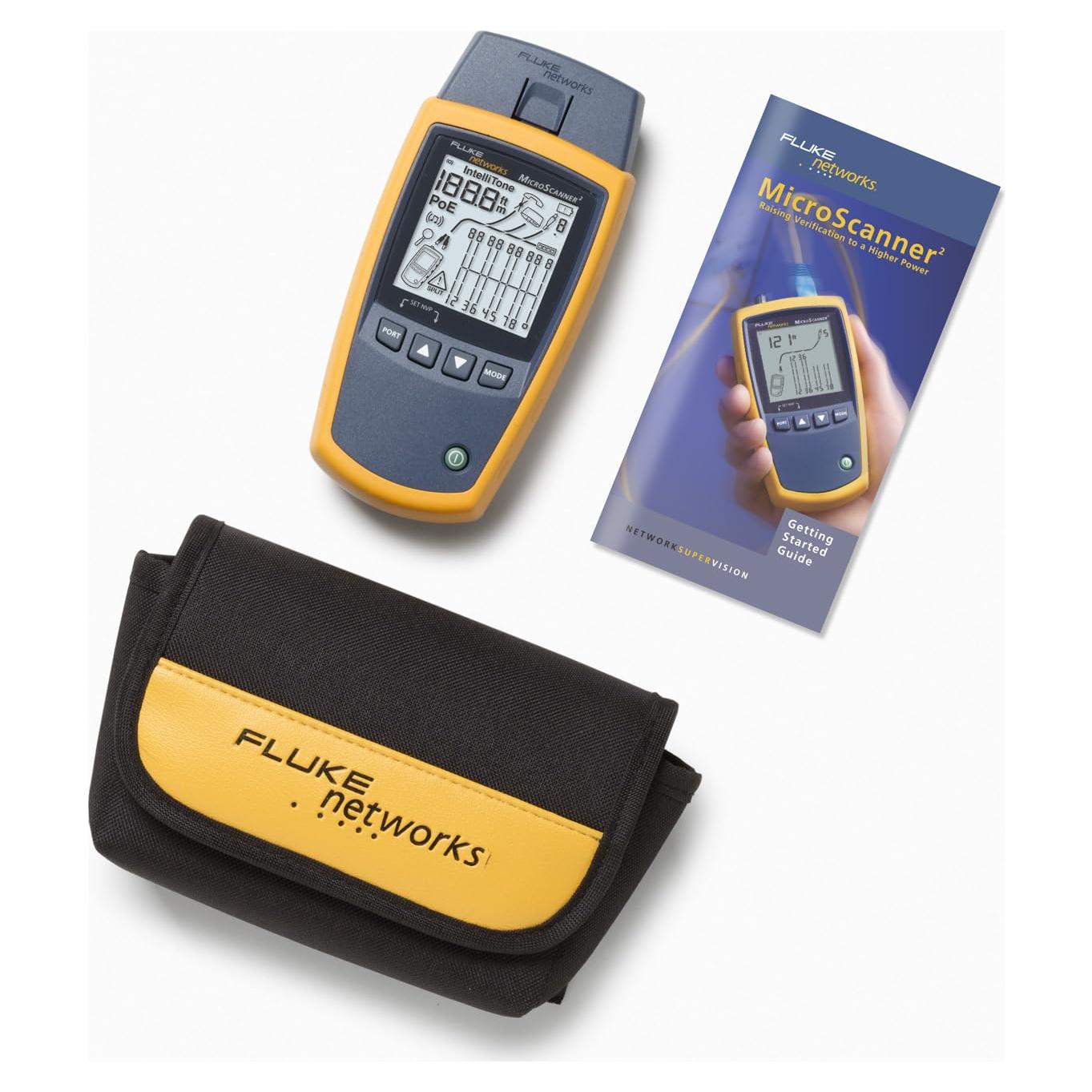 Verificador de Cable Fluke Networks MS2-100 con Tono IntelliTone