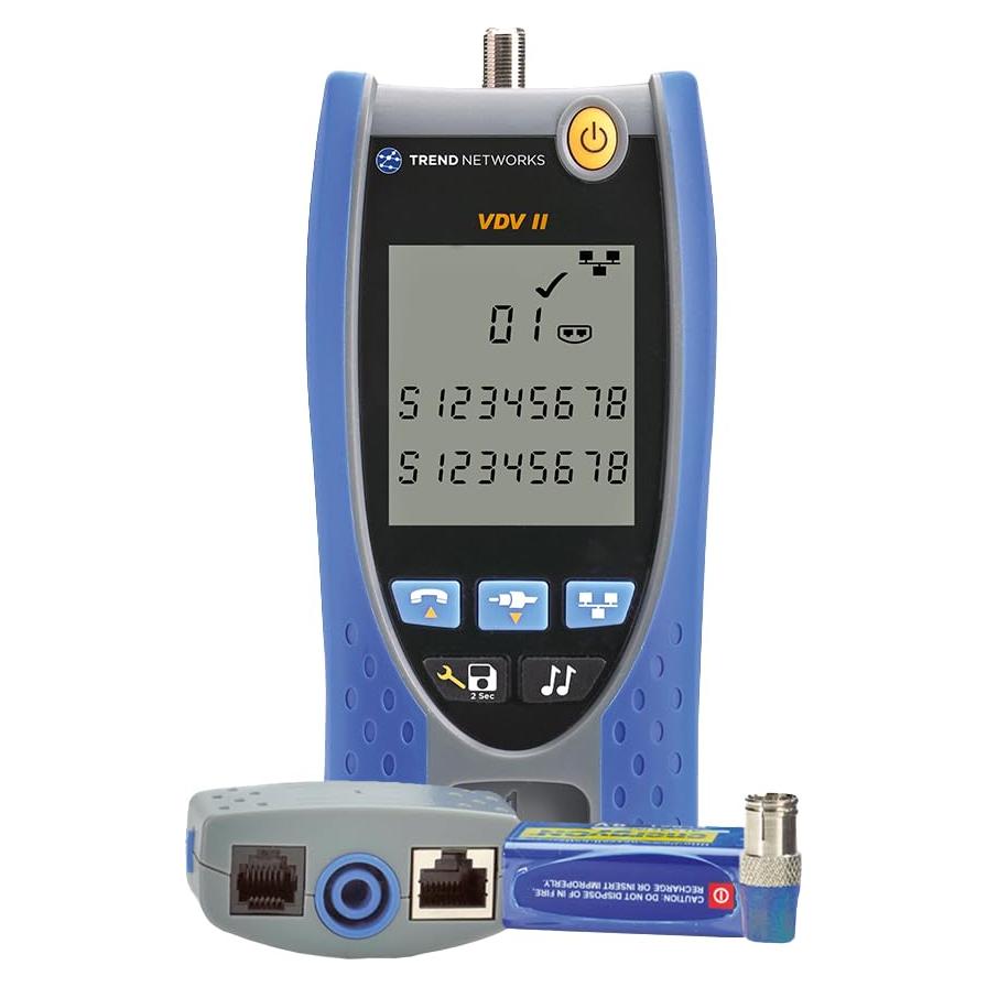 Verificador de Cables TREND Networks VDV II Básico - 13x6x34cm