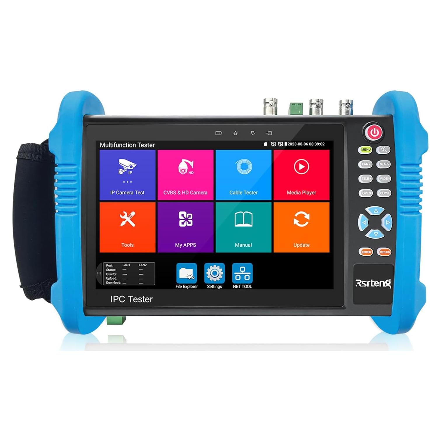 Probador de Cámara CCTV Rsrteng IPC-9800ADHS Pro 8K 32MP