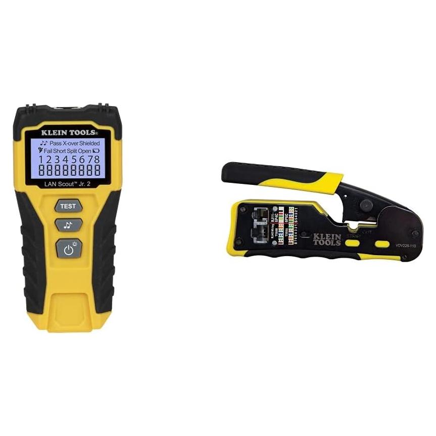 Klein Tools Crimpadora Modular y Probador de Cable Ethernet