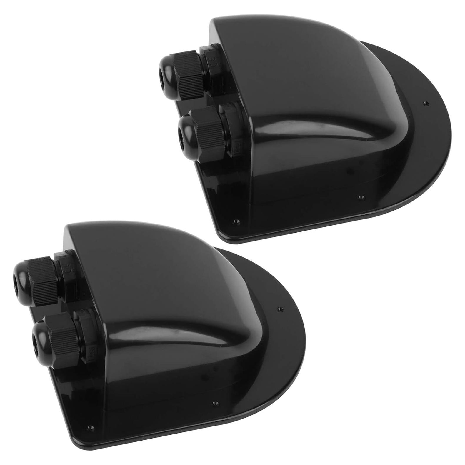 Entrada de Cable Solar Impermeable QCG 2 Pcs ABS 10.92x9.84cm