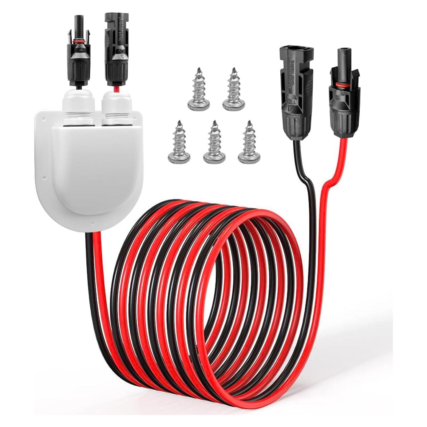 Cable de Extensión Solar Bosting 3m 10AWG IP68 para Paneles