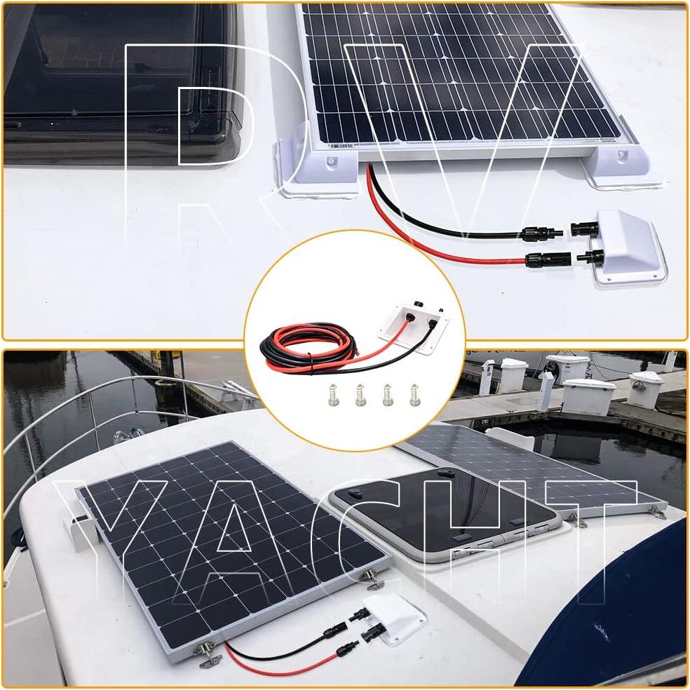 Entrada de Cable Solar Trisinger 3.05m 10AWG Doble Resistente UV