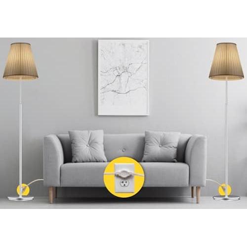 Regleta de Extensión Doble W4W 12 pies (3.6 m) 6 Salidas