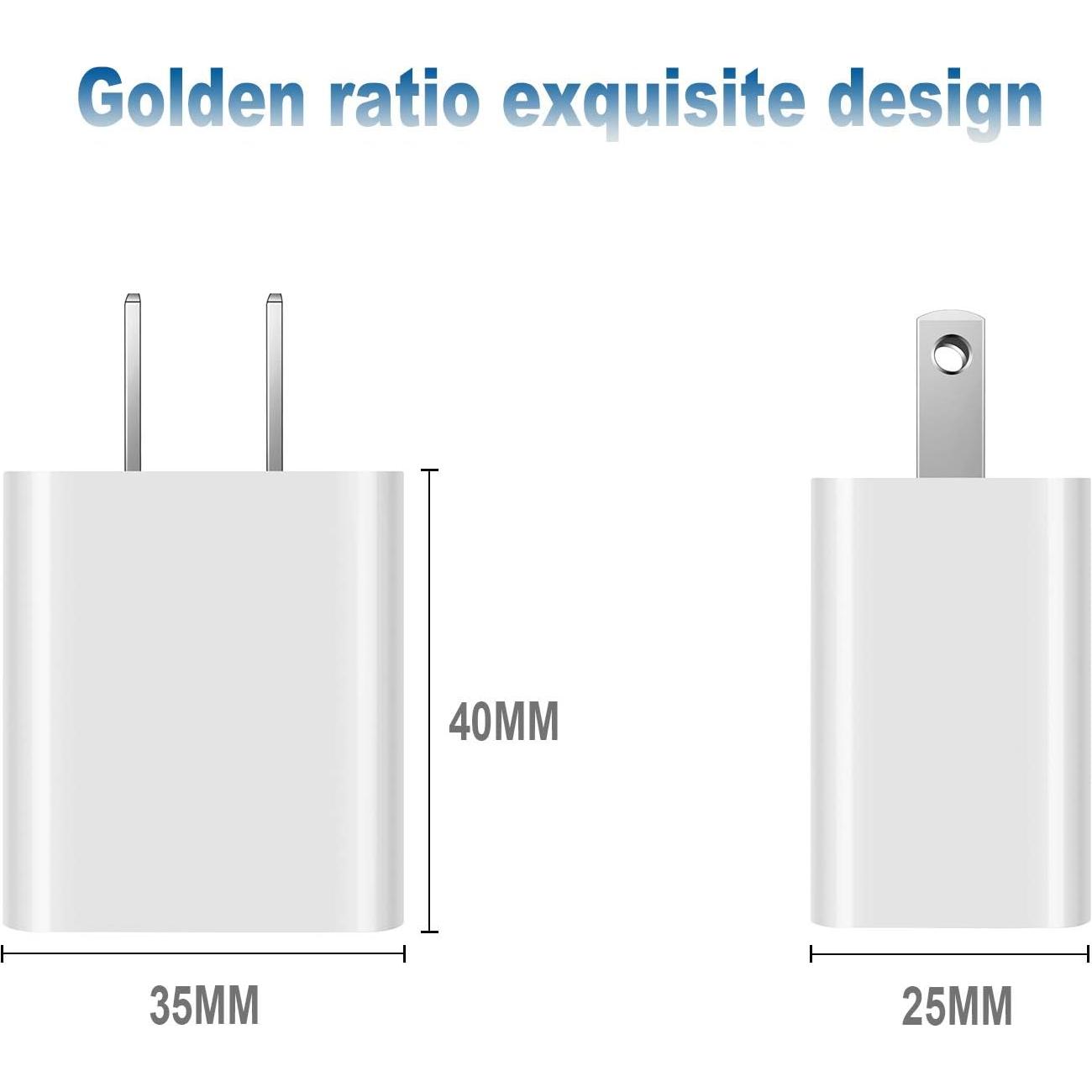 Cargador de Pared USB 2Pack Shenzhen ZYH-J45 2.1A Blanco