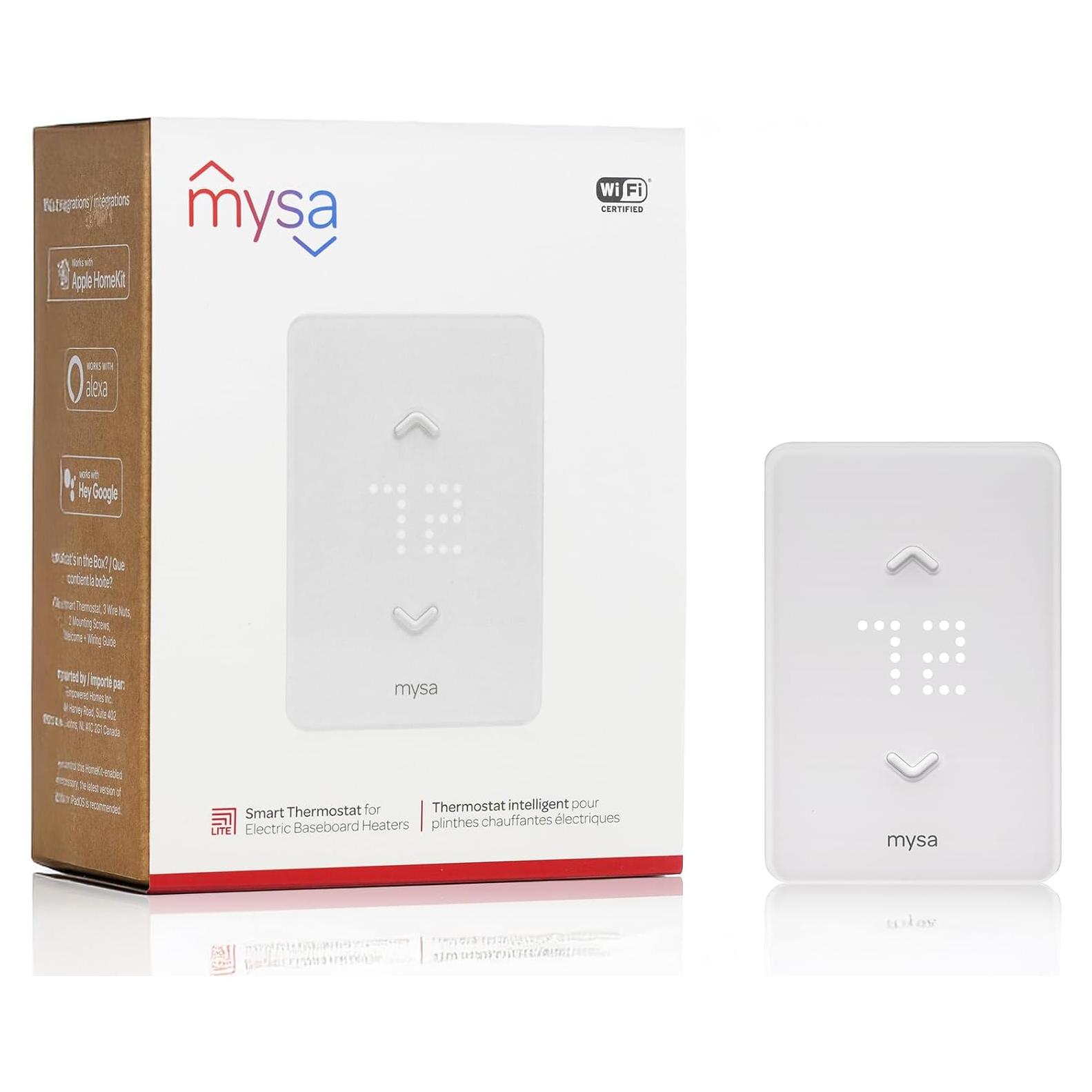 Termostato Inteligente Mysa LITE 240V para Calefacción Eléctrica