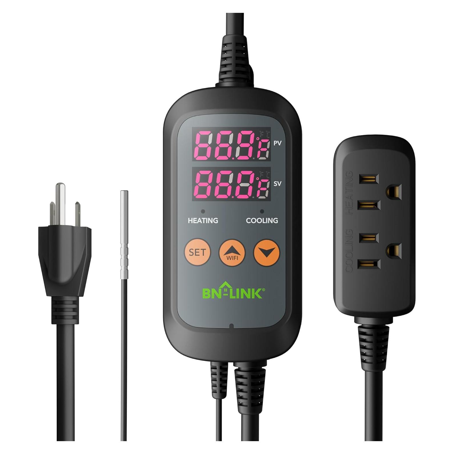 Controlador de Temperatura Digital BN-LINK 2 Etapas 0-110°C