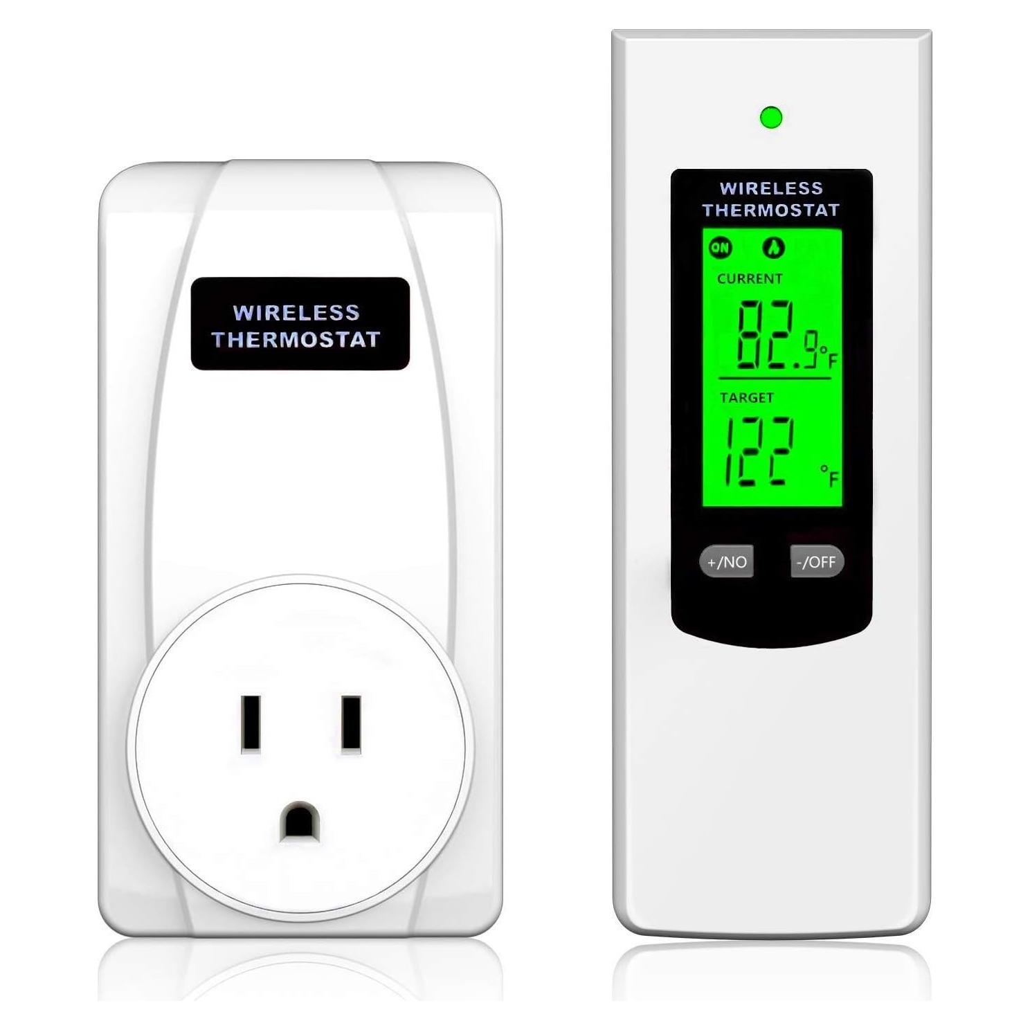 Enchufe Termostático Inalámbrico HYCENCY con Control Remoto