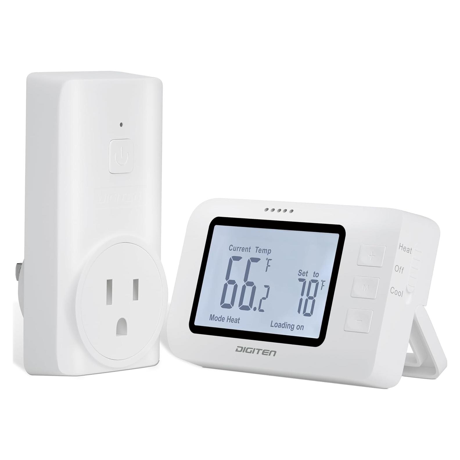 Termostato Inalámbrico SENSTREE WTC100p-zj para Casa 240V