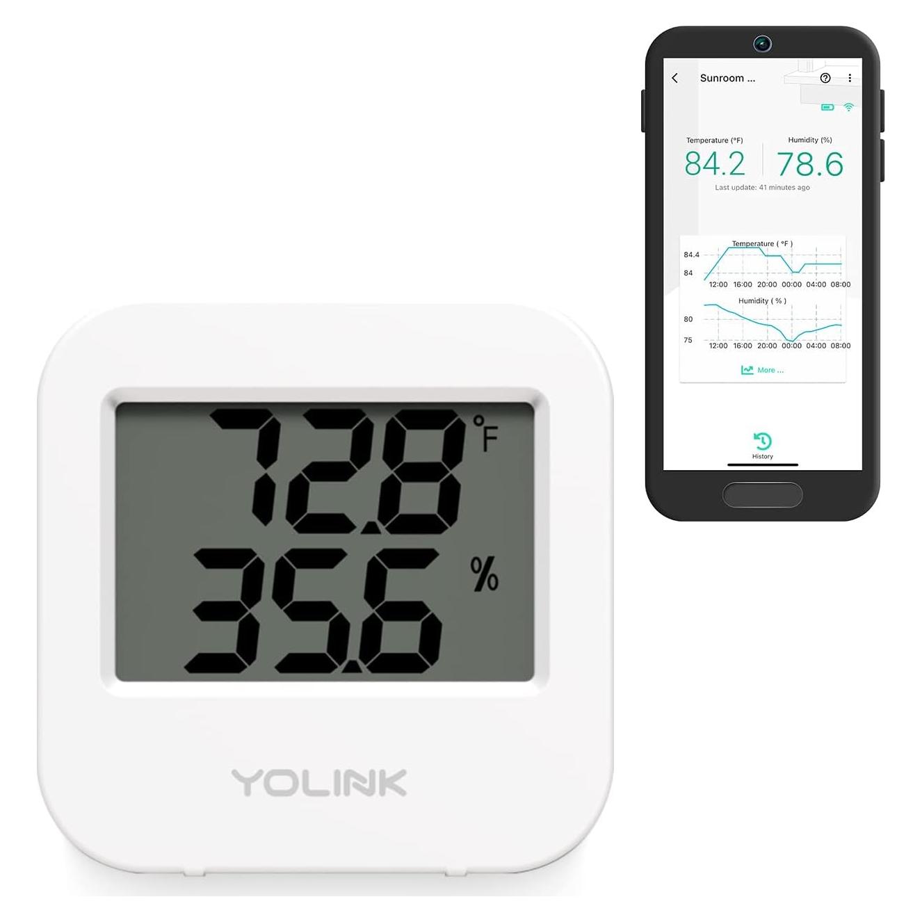 Sensor de Temperatura y Humedad YoLink YS8003-UC Digital