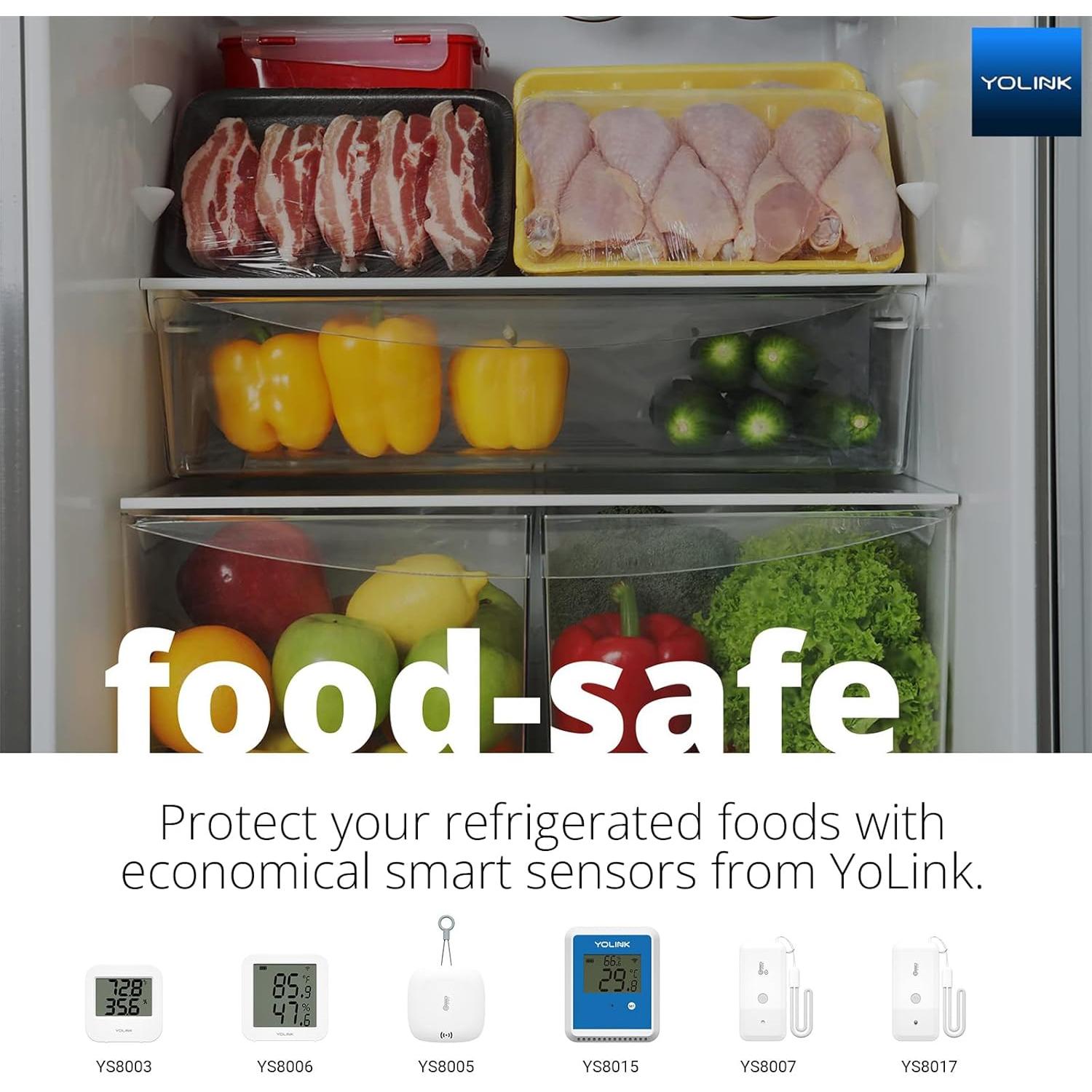 Sensor de Temperatura y Humedad YoLink YS8003-UC Digital