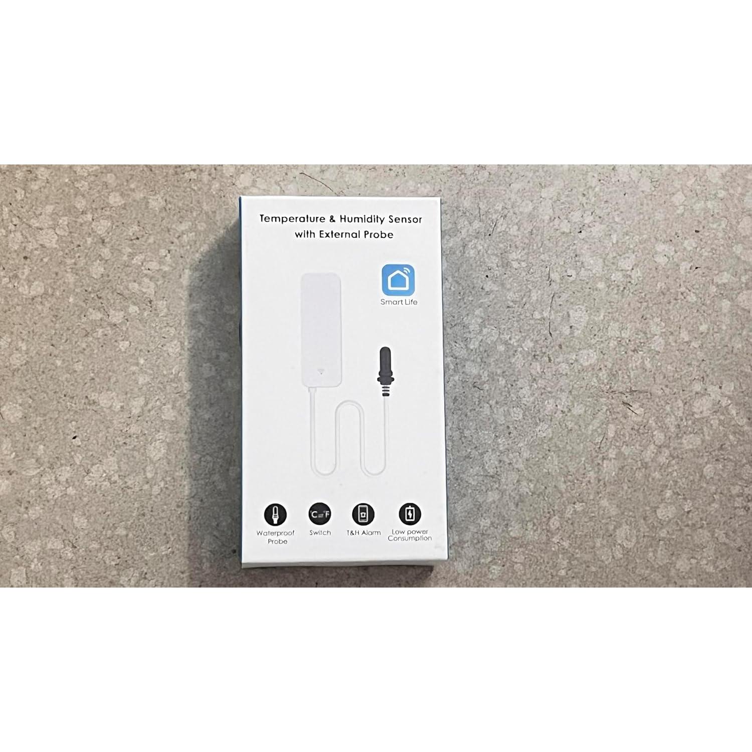 Termómetro Higrómetro Inteligente PHOVOLT con Sonda Externa