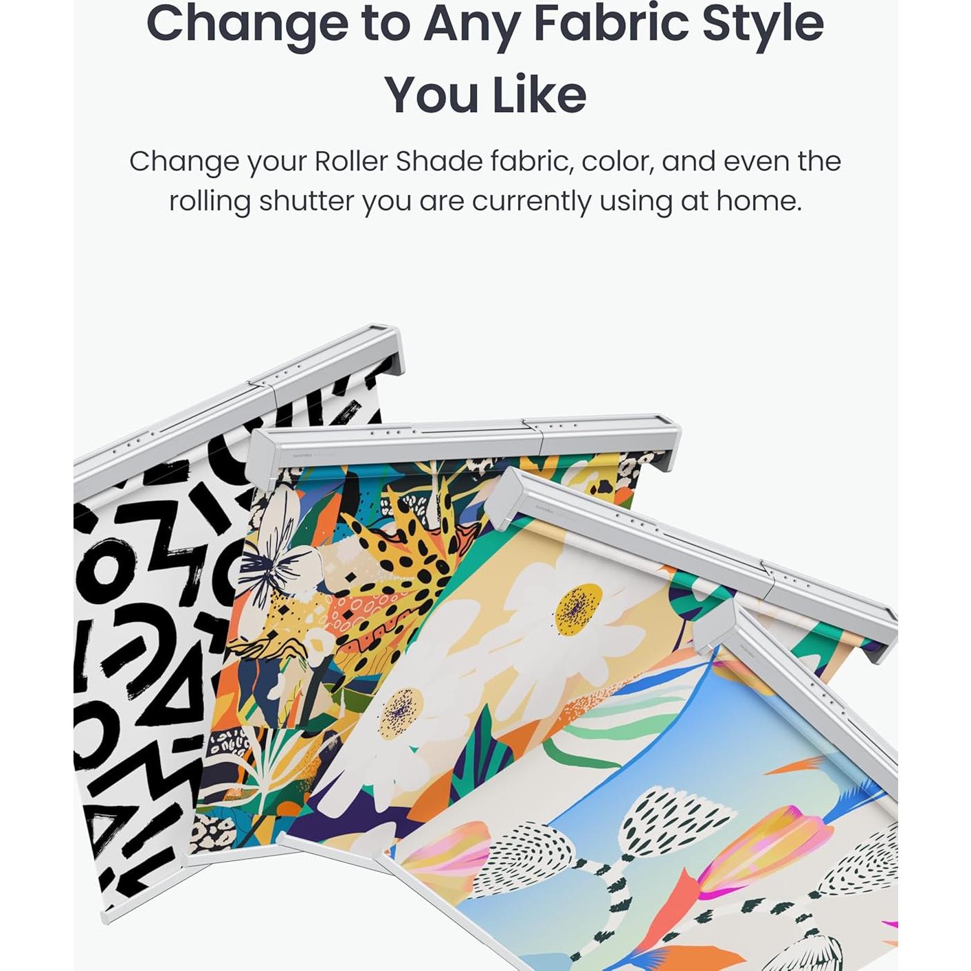 Persianas enrollables motorizadas SwitchBot 139 cm Gris