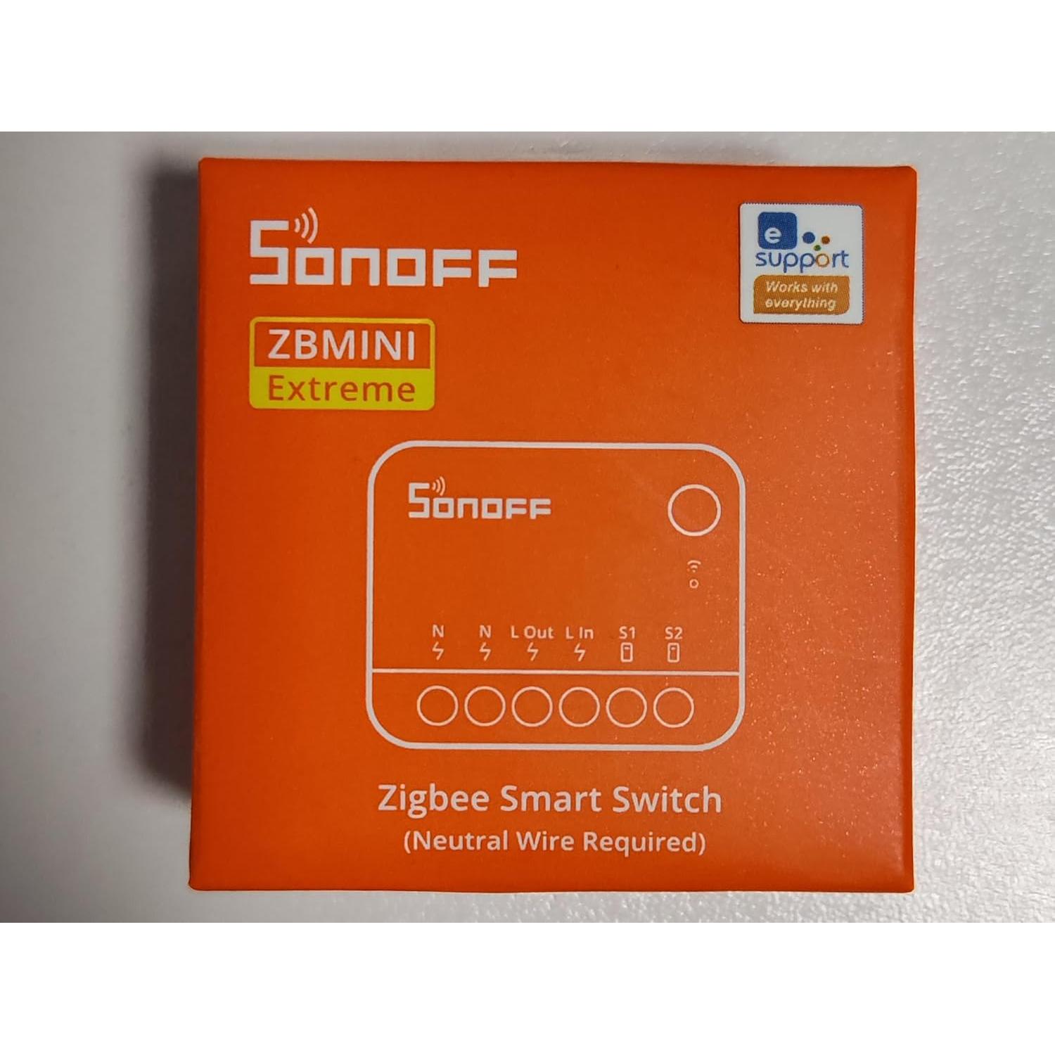 Interruptor Inteligente ZigBee SONOFF ZBMINIR2 Control Voz