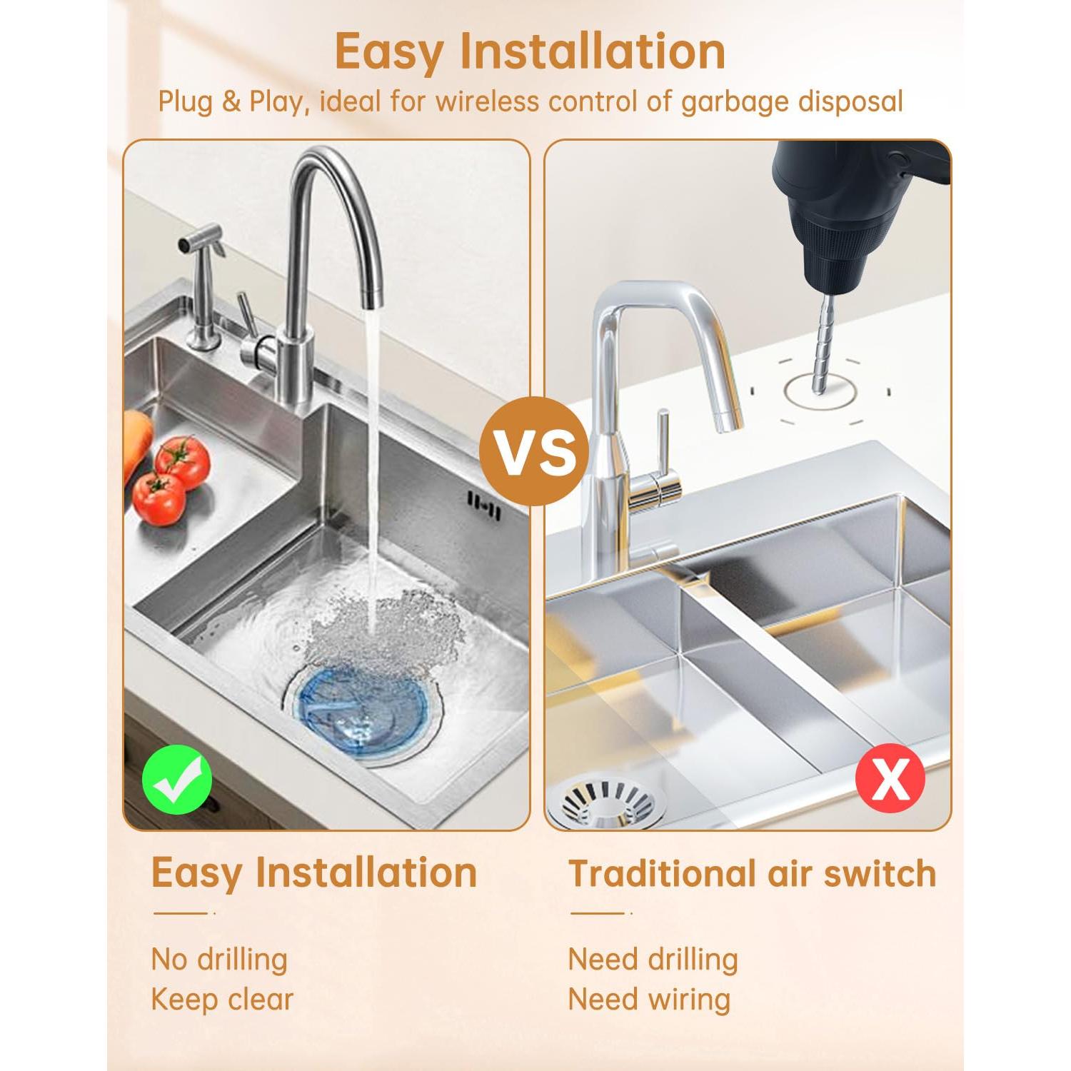 Interruptor Remoto Inalámbrico STRIPOO 15A 1500W 500 pies