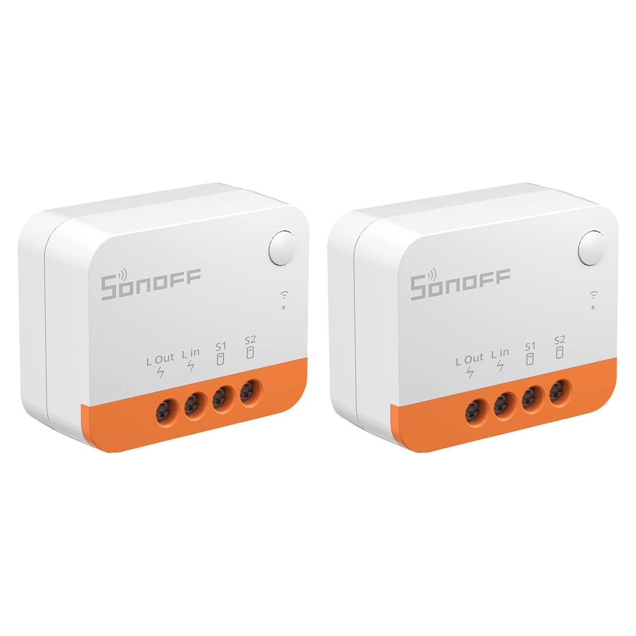 Interruptor de Luz Inteligente SONOFF ZBMINIL2 Paquete de 2