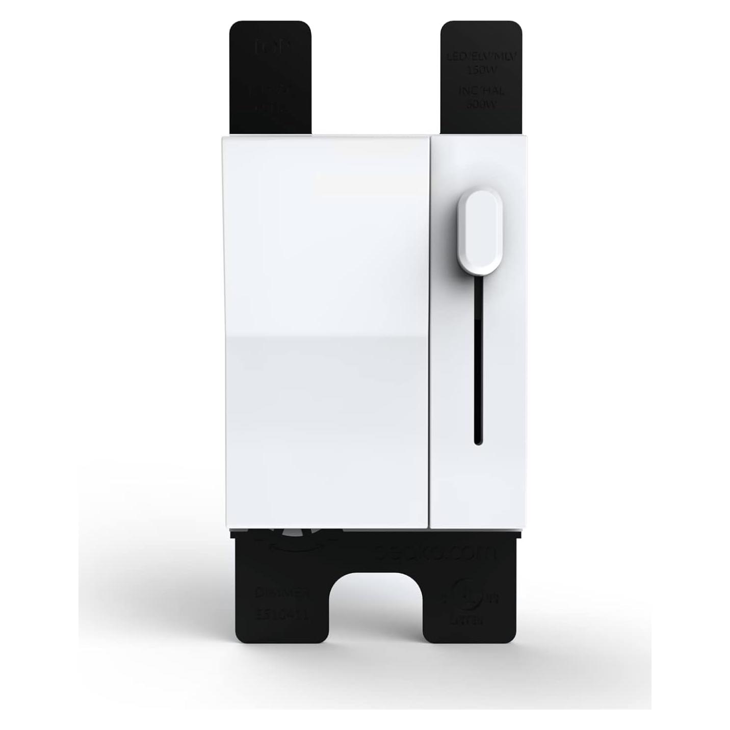 Atenuador Deslizante Deako 600W Blanco con Interruptor