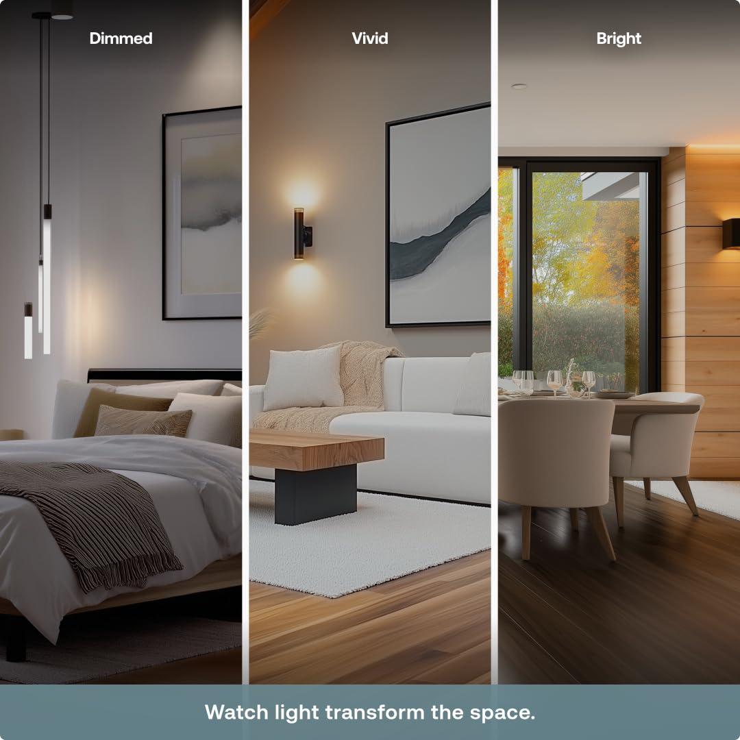 Atenuador Deslizante Deako 600W Blanco con Interruptor