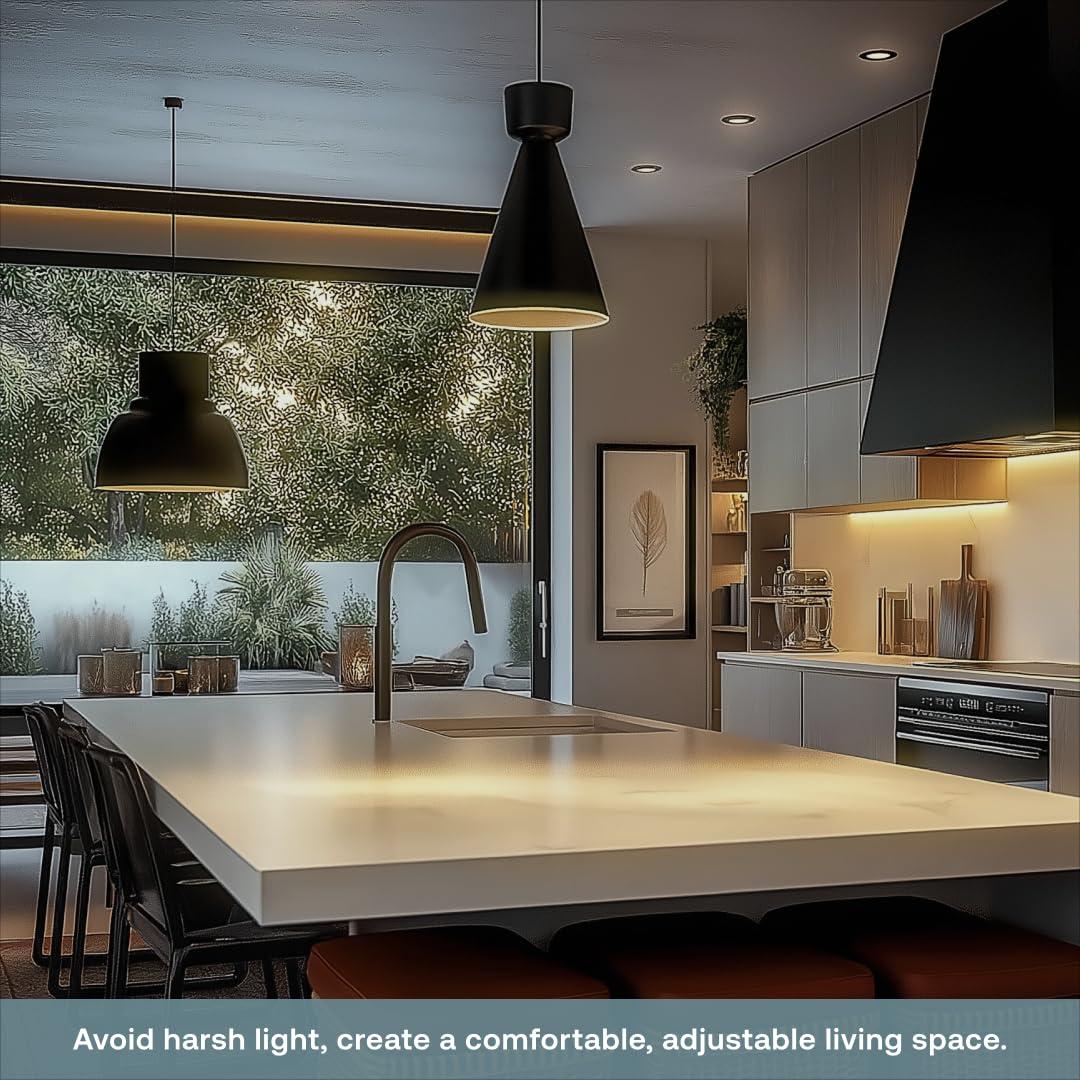 Atenuador Deslizante Deako 600W Blanco con Interruptor