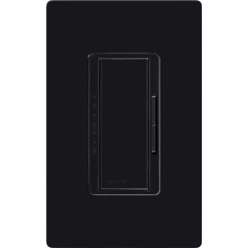 Interruptor Regulador Lutron Maestro LED+ 150W Negro