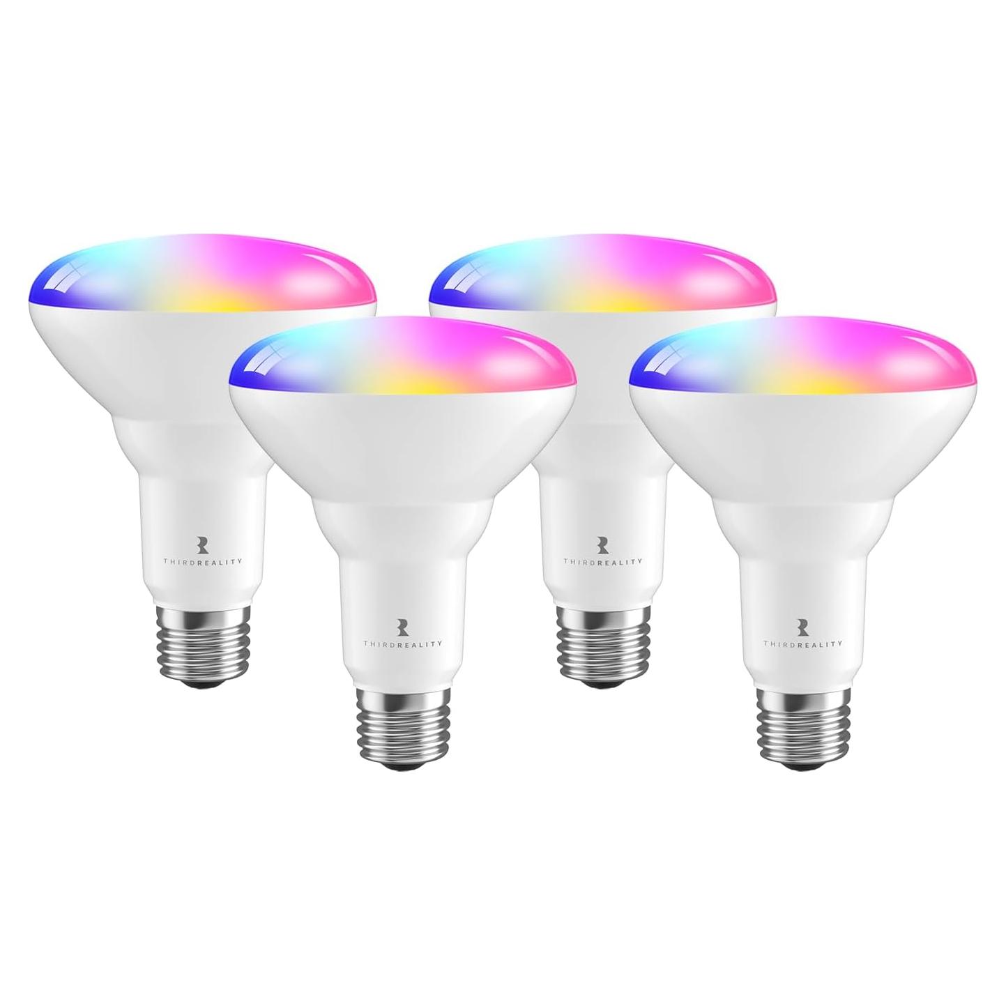 Bombilla Inteligente ZB3 ThirdReality 4 Pack RGB 650 Lúmenes