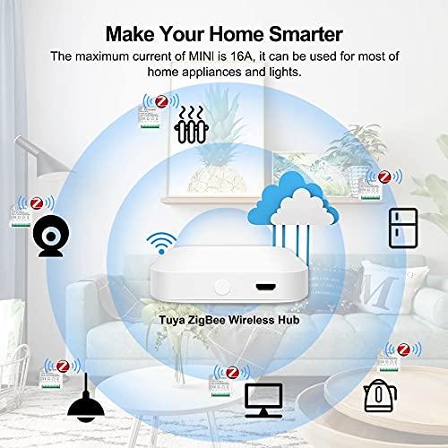 Interruptor Inteligente Zigbee MHCOZY 16A Control por Voz