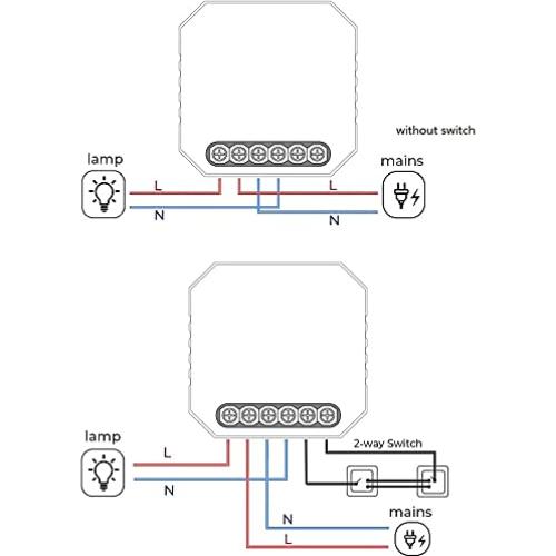 Interruptor Inteligente Zigbee MHCOZY 16A Control por Voz