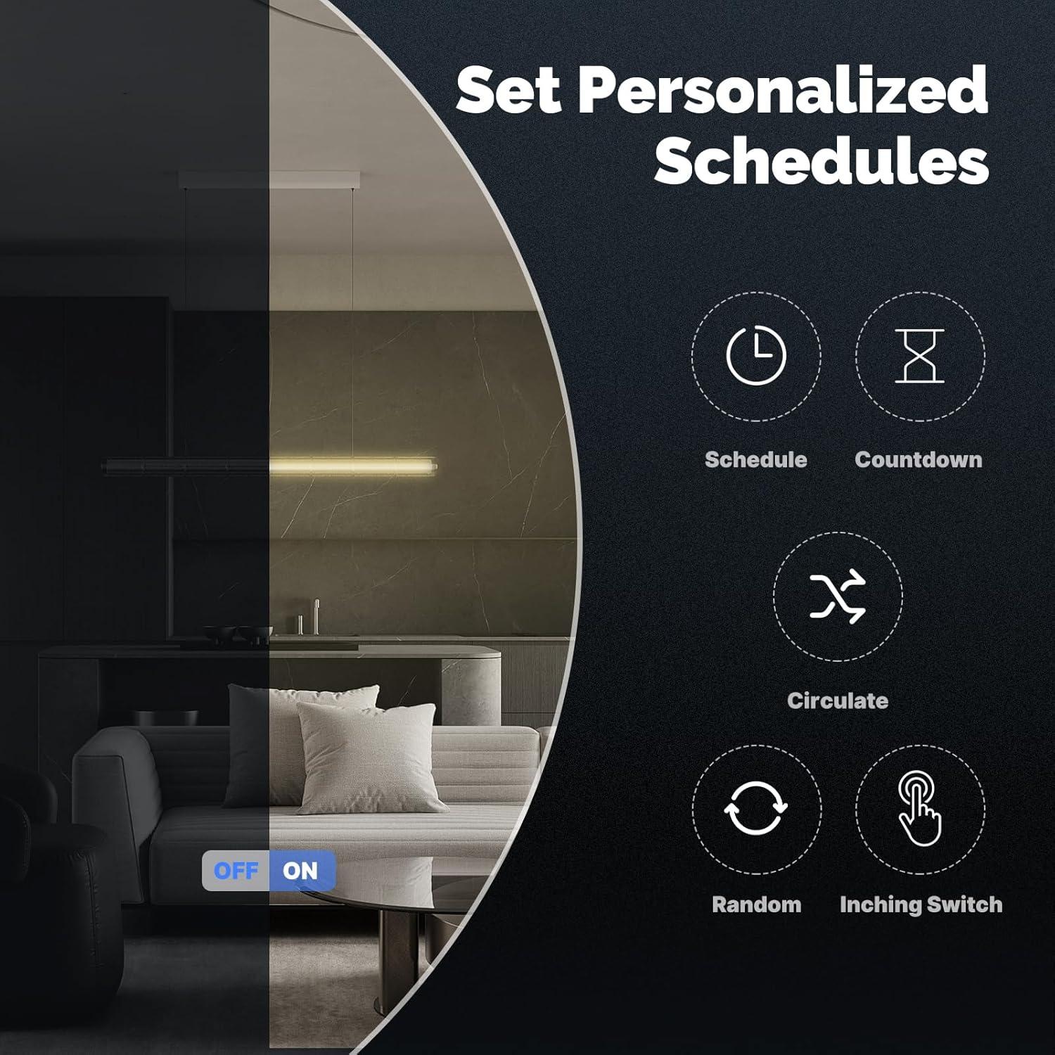Interruptor Inteligente Zigbee MOES 2 Gang Blanco con Relé